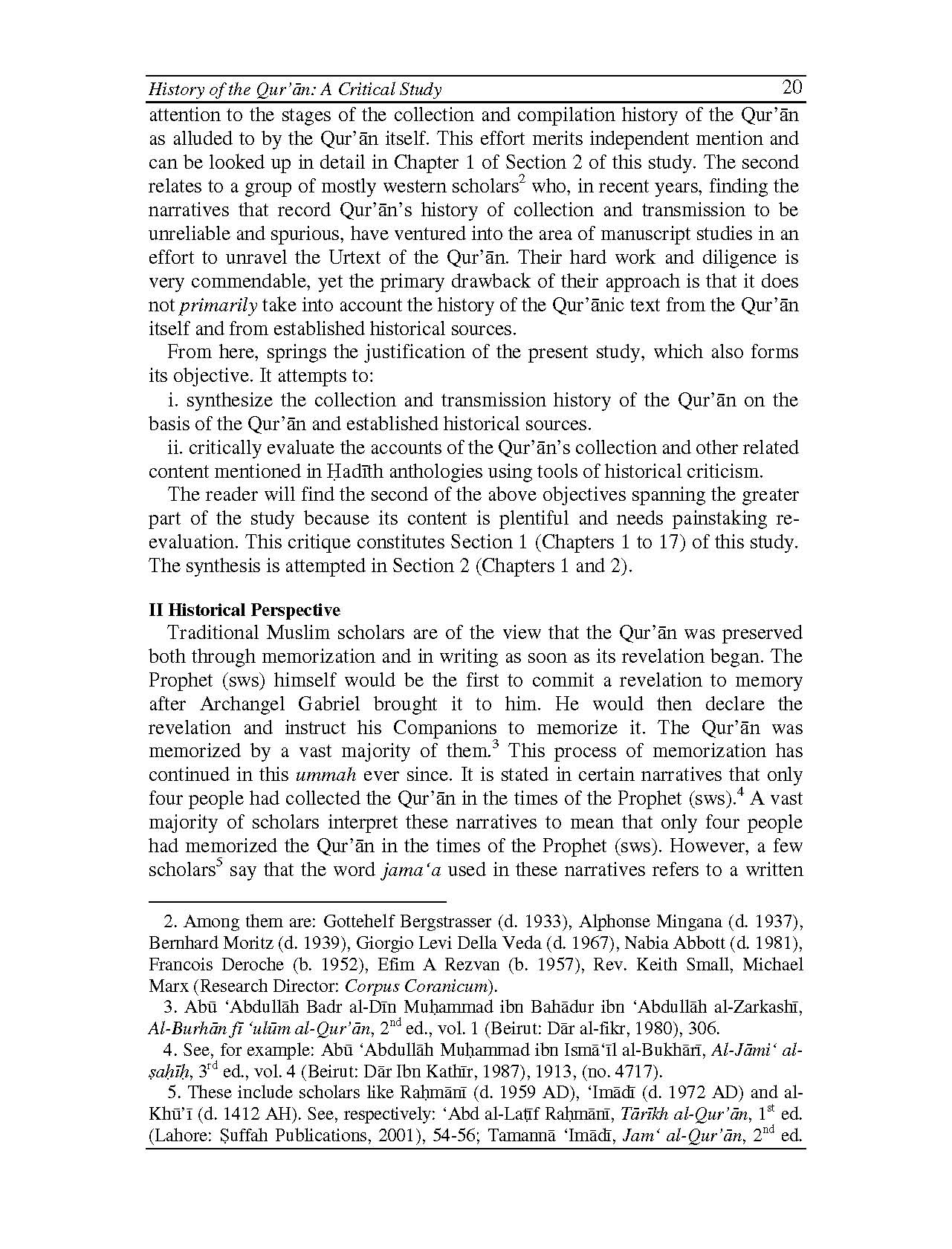 History of the Qur'an: A Critical Study | Dr Shehzad Saleem