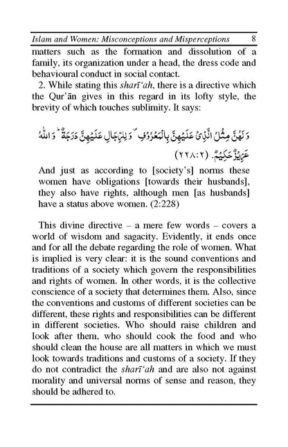 Islam and Women: Misconceptions and Misperceptions | Dr Shehzad Saleem