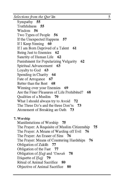 Selections from the Qur’an  | Dr Shehzad Saleem
