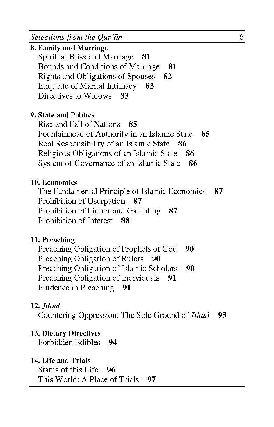 Selections from the Qur’an  | Dr Shehzad Saleem
