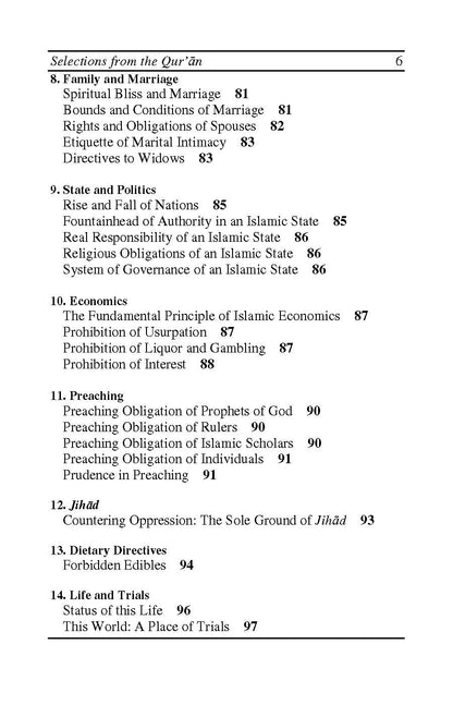 Selections from the Qur’an  | Dr Shehzad Saleem